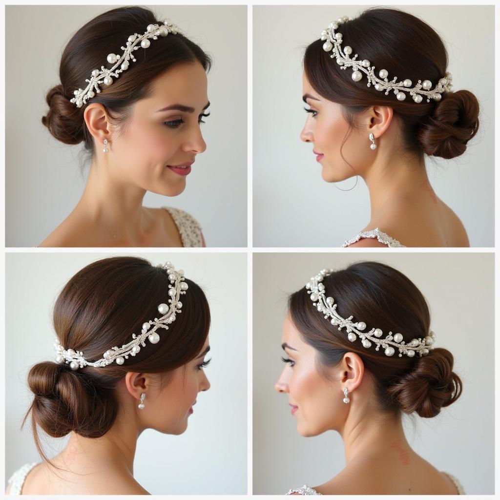 Pearl Hairbands for Wedding Hairstyles