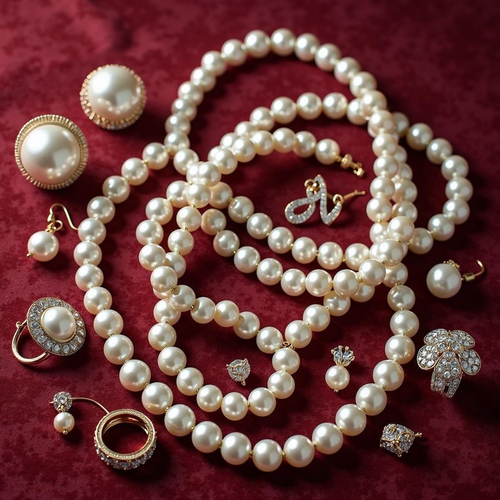 Elegant Pearl Jewelry Collection