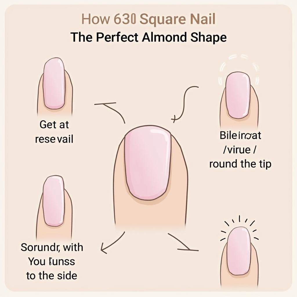 Achieving the Perfect Almond Nail Shape