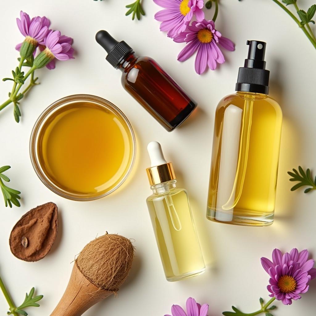 Natural Ingredients in Perfume Hair Oil