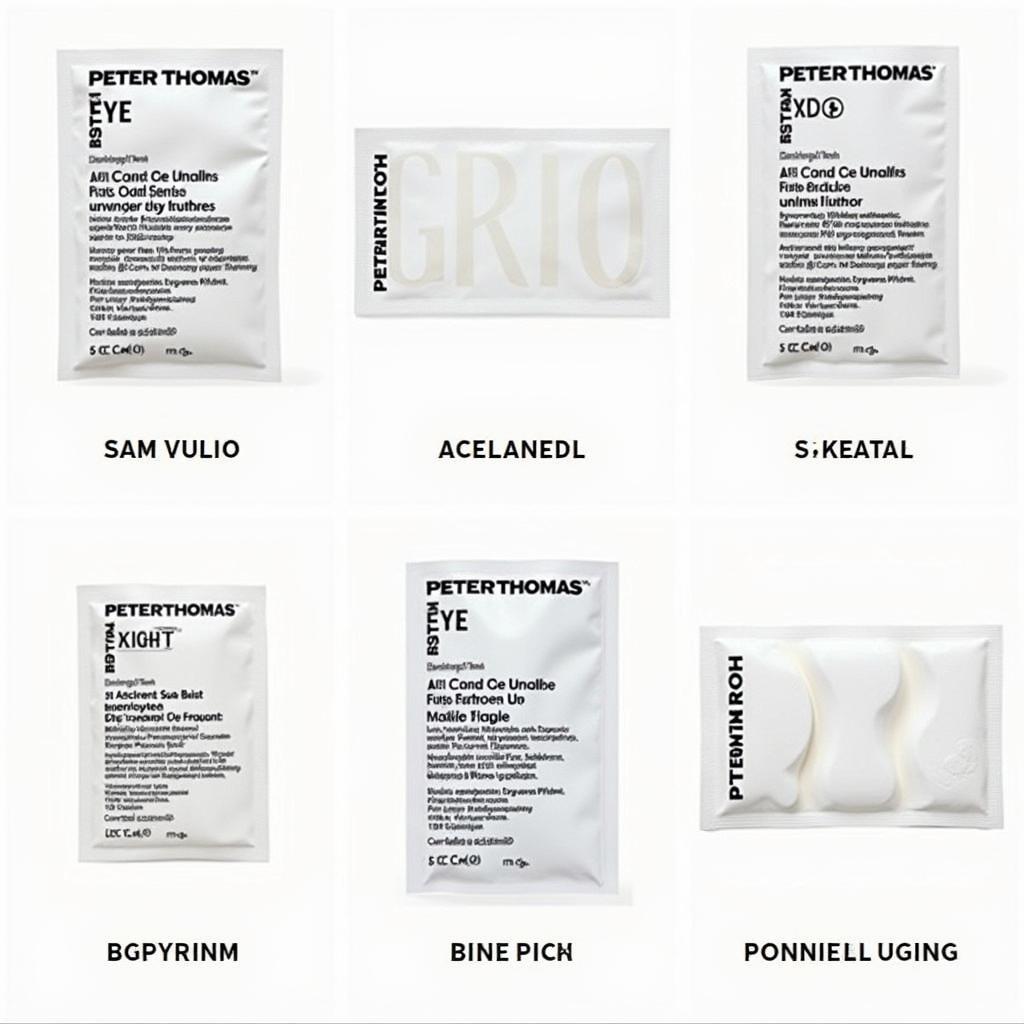 Different Types of Peter Thomas Roth Eye Patches