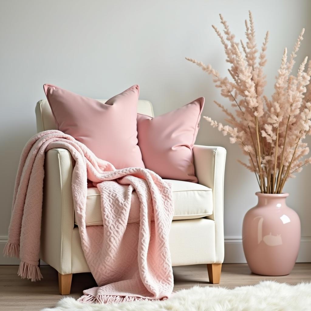 Pink Creme Home Decor Accents