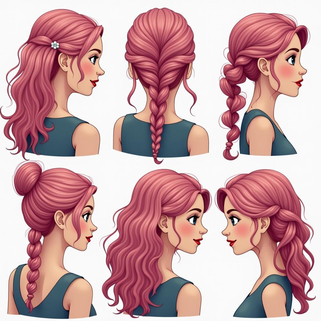 Pink Undertone Hairstyles