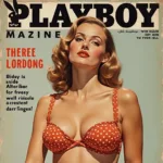 Playboy Magazine Cover from the 1950s