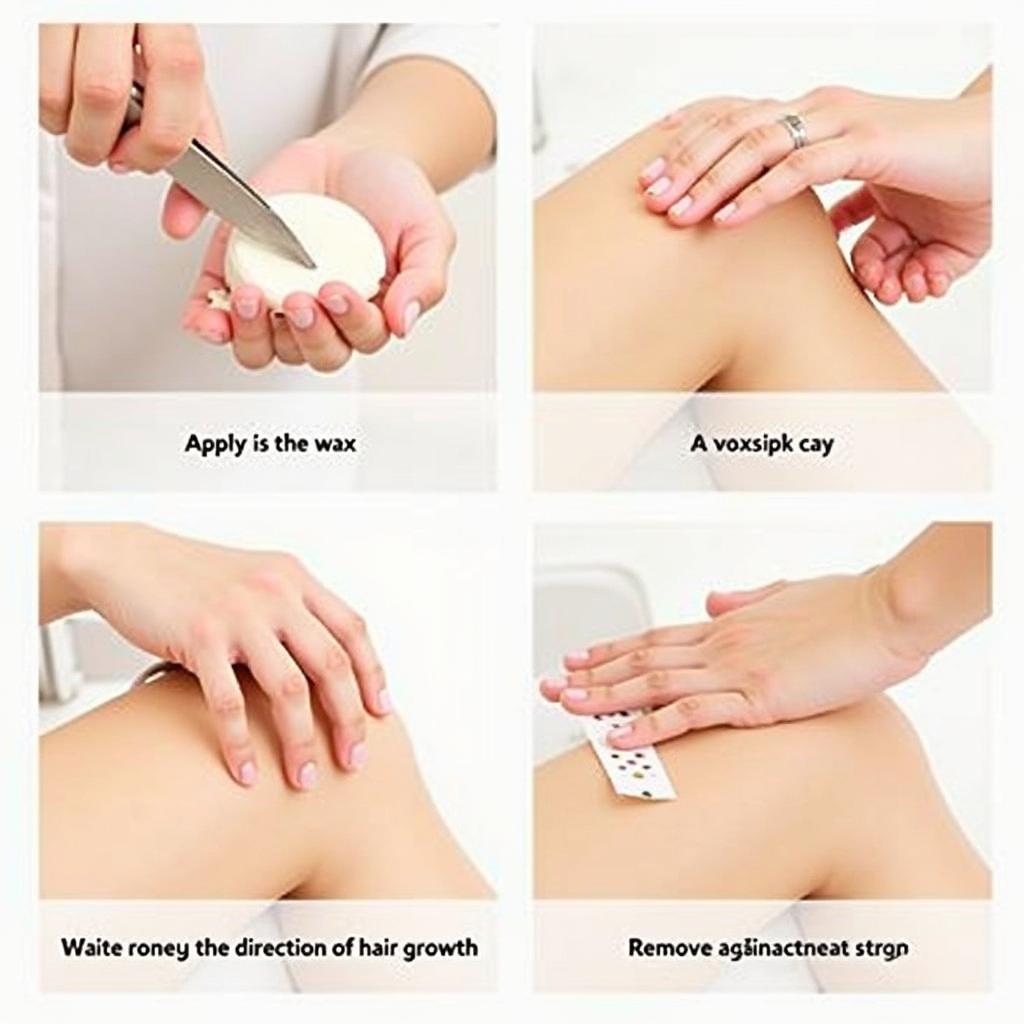 Proper Waxing Technique Demonstration