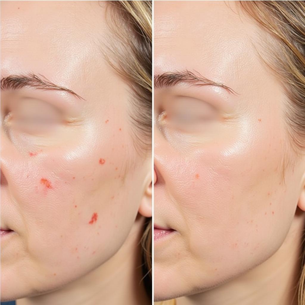 PRP Filler Acne Scar Treatment Before and After Photos