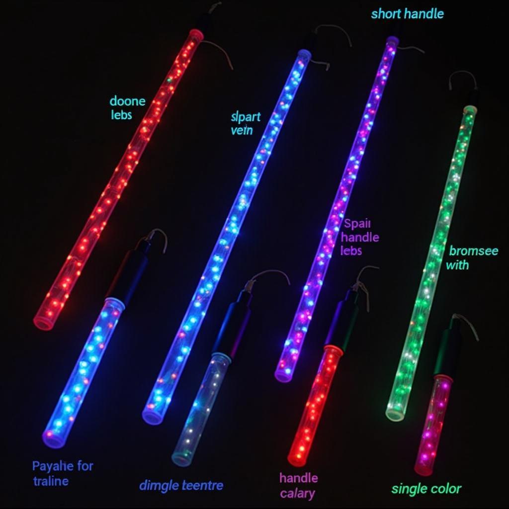 Different Types of Rave Light Whips