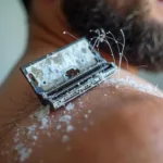 Razor struggling to cut through thick, coarse hair