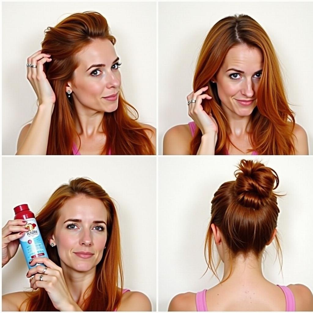 Styling Red Hair with Dry Shampoo