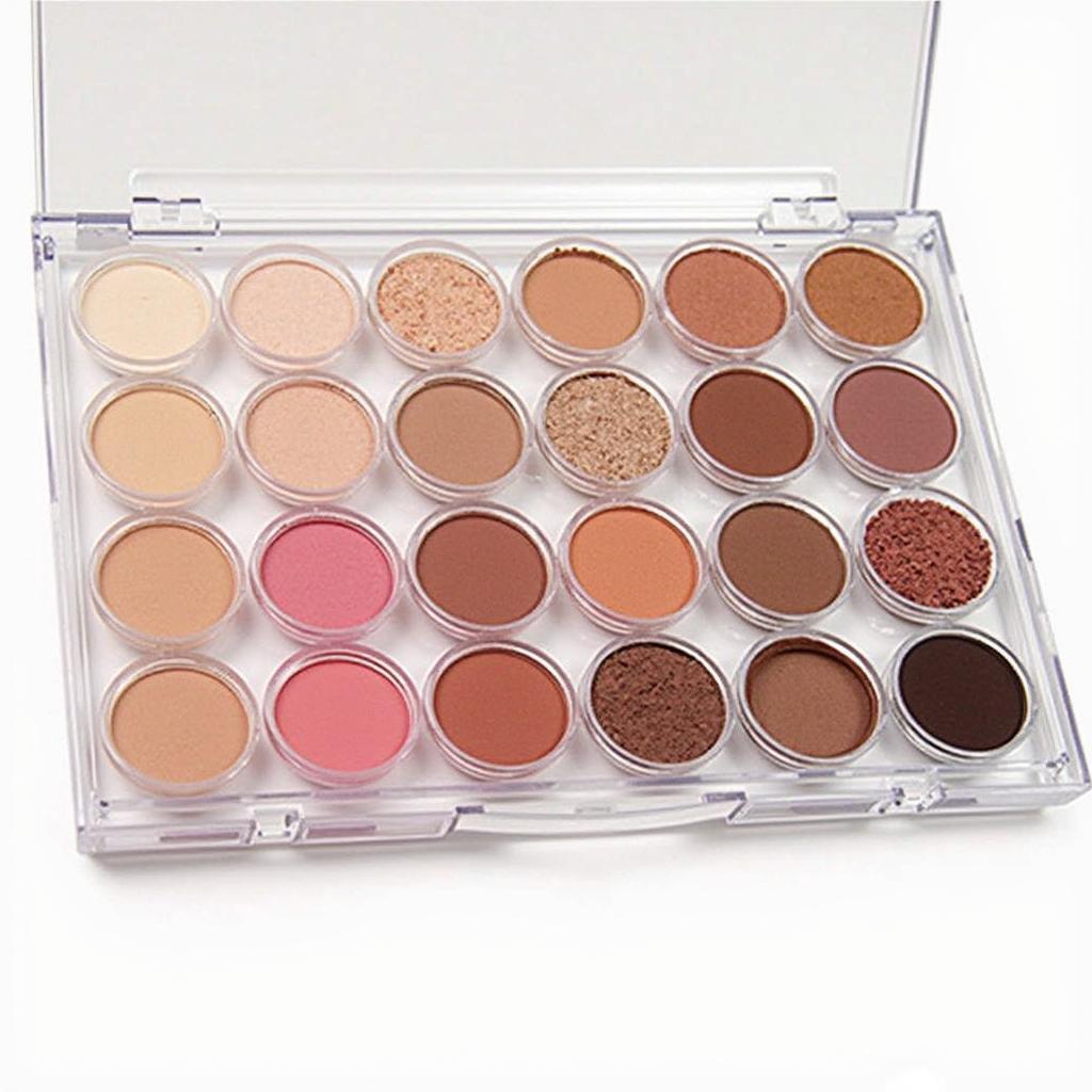 Refillable Makeup Palette with Various Shades