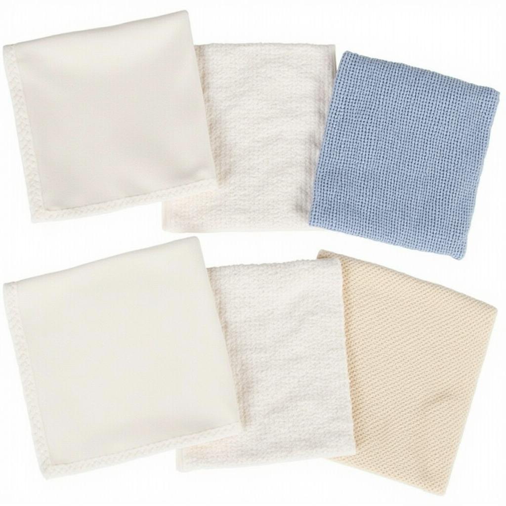 Various Reusable Face Cloths