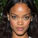 Rihanna with Hazel Eyes