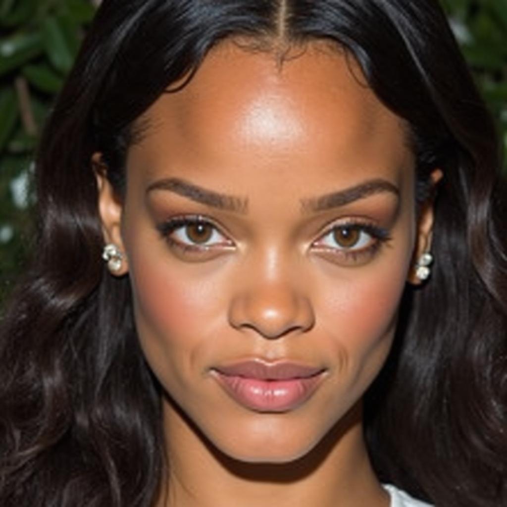 Rihanna with Hazel Eyes