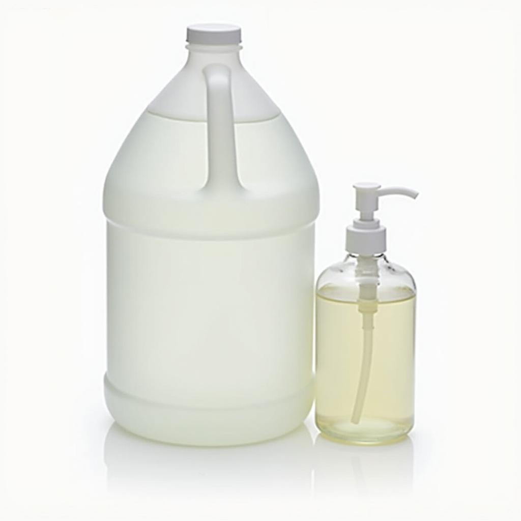 Using a Dispenser for Gallon Shampoo