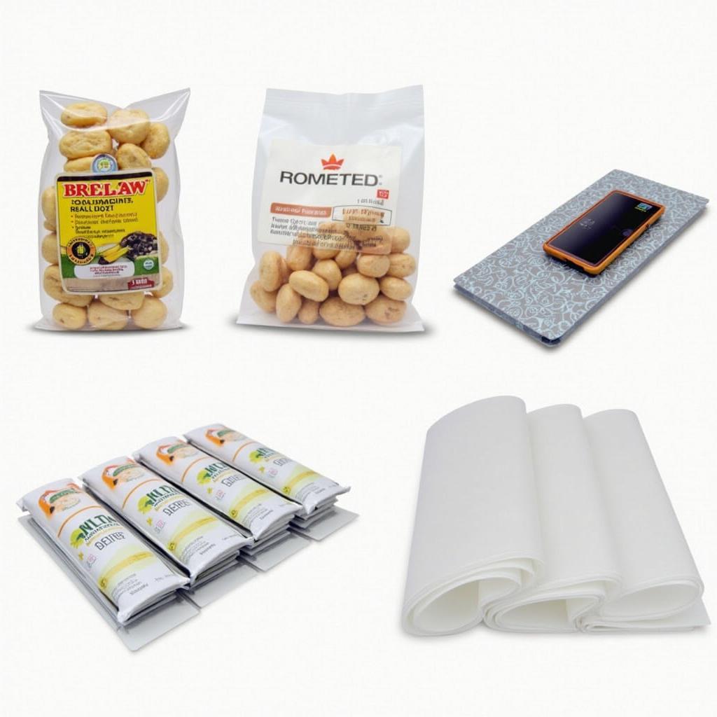 Examples of Shrink Film Clear Packaging