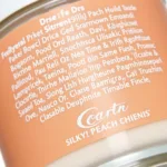 Silky Peach Cream Ingredients List