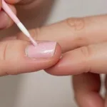 Skinny Brush Nail Polish Application