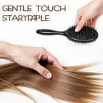 Benefits of using a soft bristle hair brush