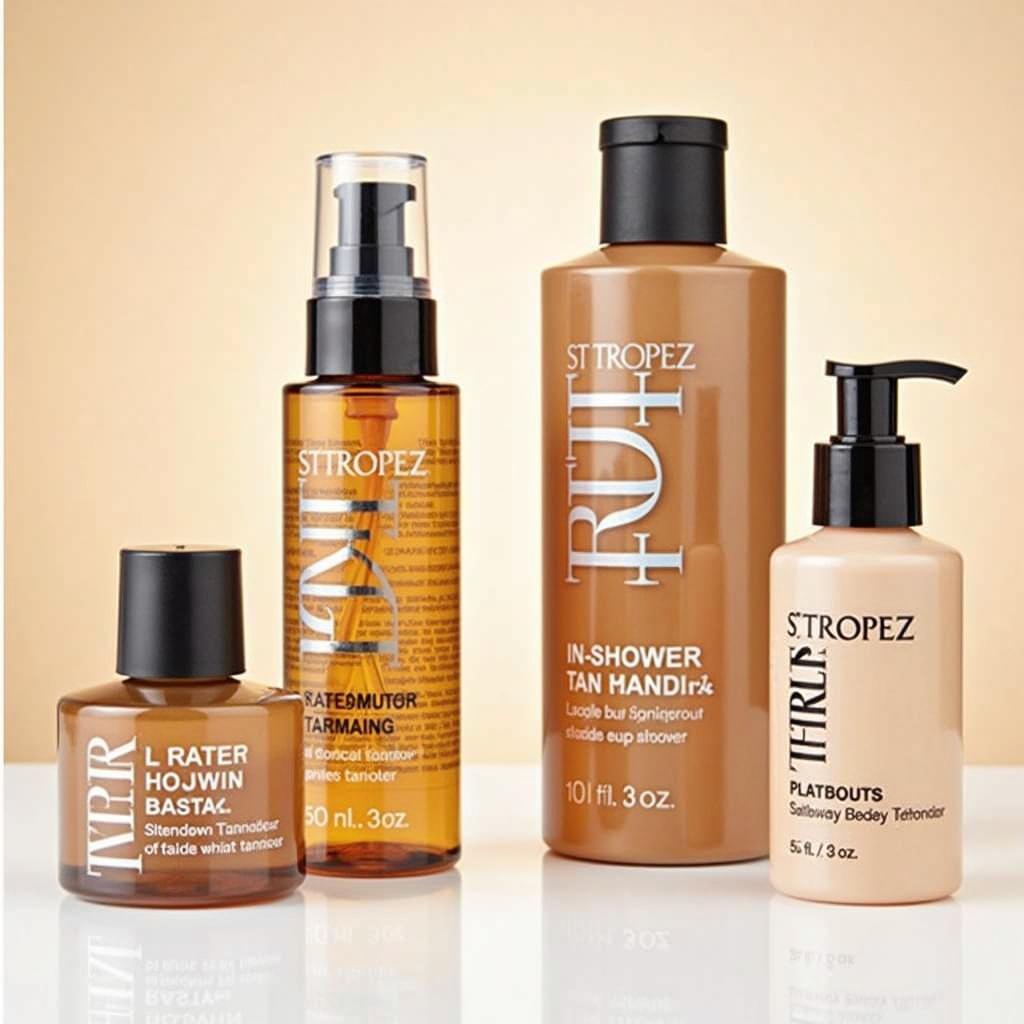 Various St Tropez In-Shower Tanning Products