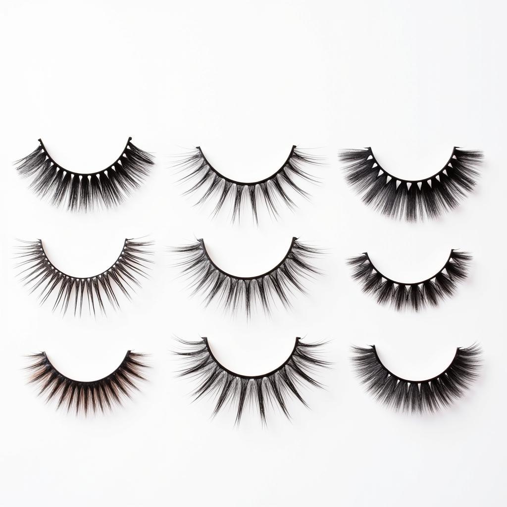 Various Strip Lashes for Different Looks