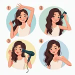 Styling Cowlick Hair