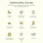 Sulfur Face Bar Skincare Routine