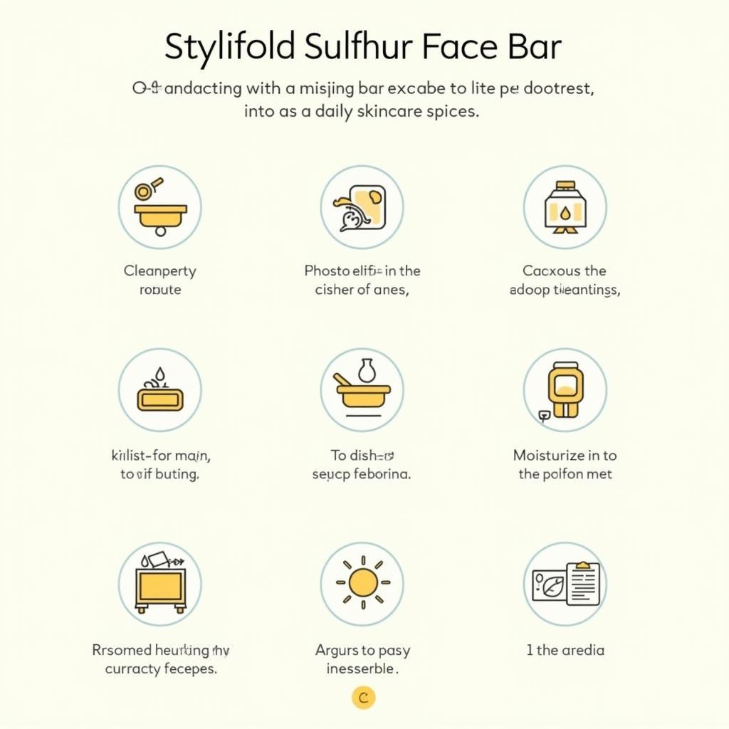 Sulfur Face Bar Skincare Routine