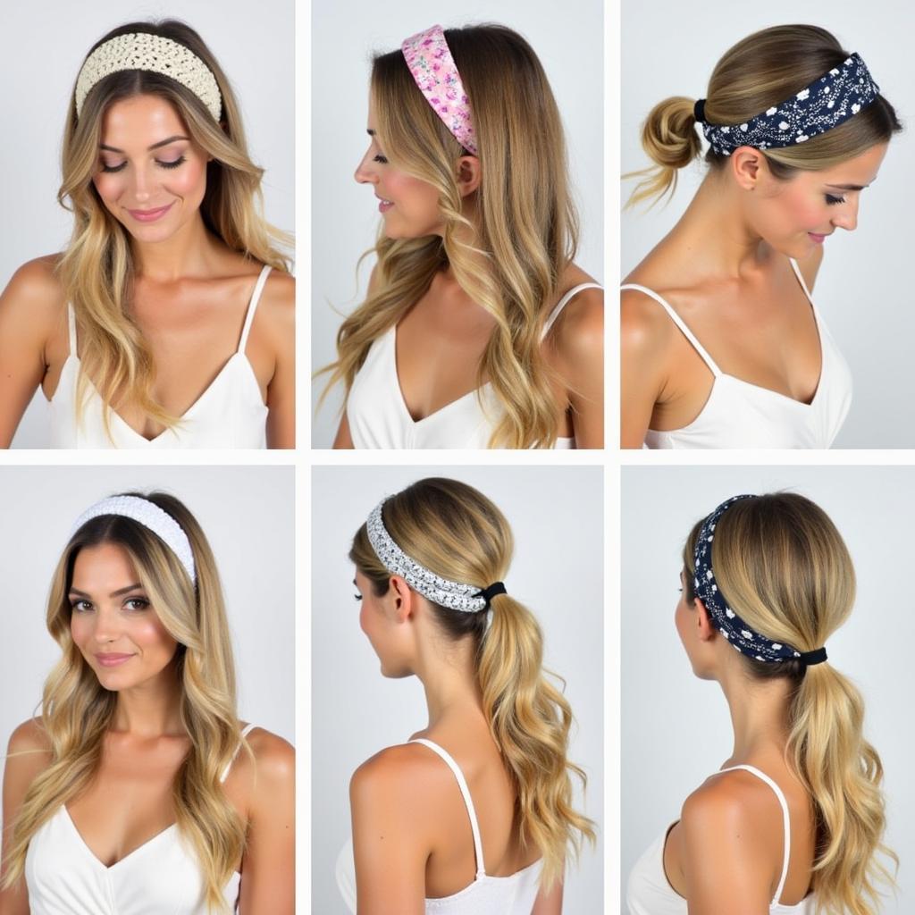 Summer Headband Hairstyle Ideas