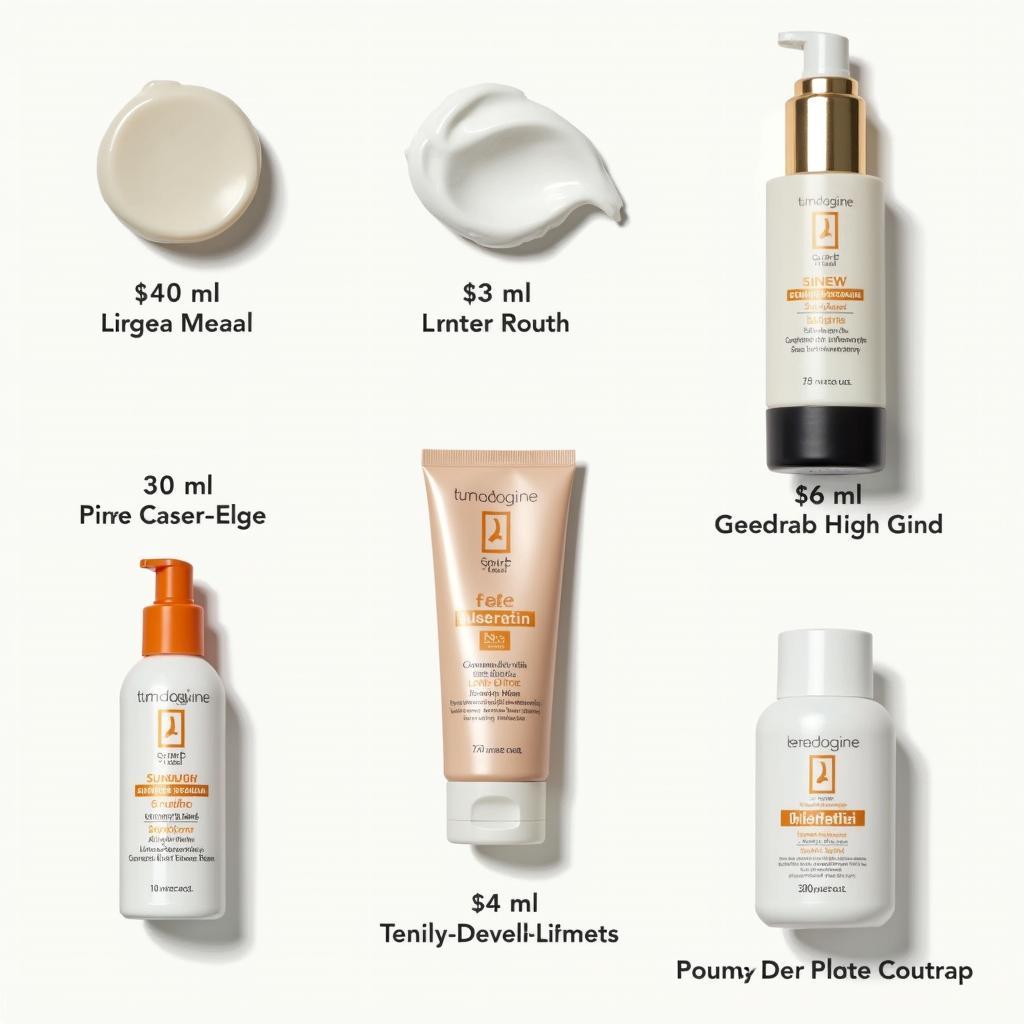 Different Types of Sunscreen with Kinetin