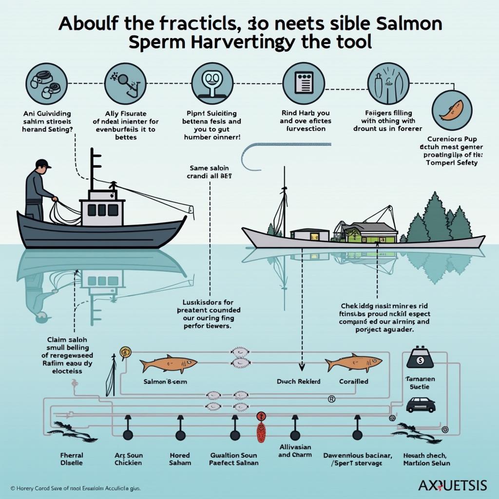 Sustainable harvesting of salmon sperm for commercial use