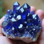 Deep Blue Tanzanite Crystals