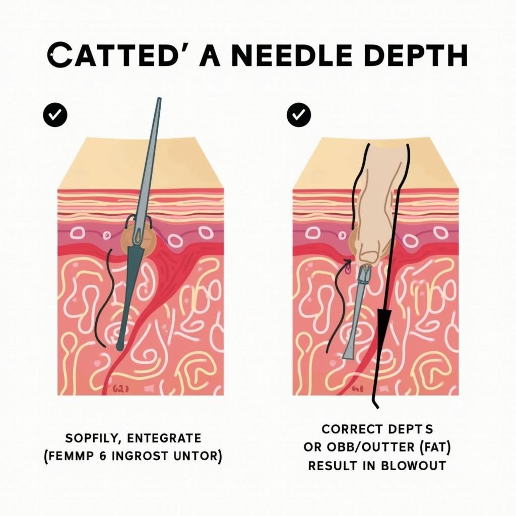 Incorrect Tattoo Needle Depth Causing Blowout