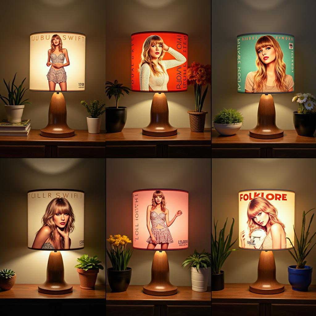 Taylor Swift Album Art Lamps: A Swiftie's Dream Decor