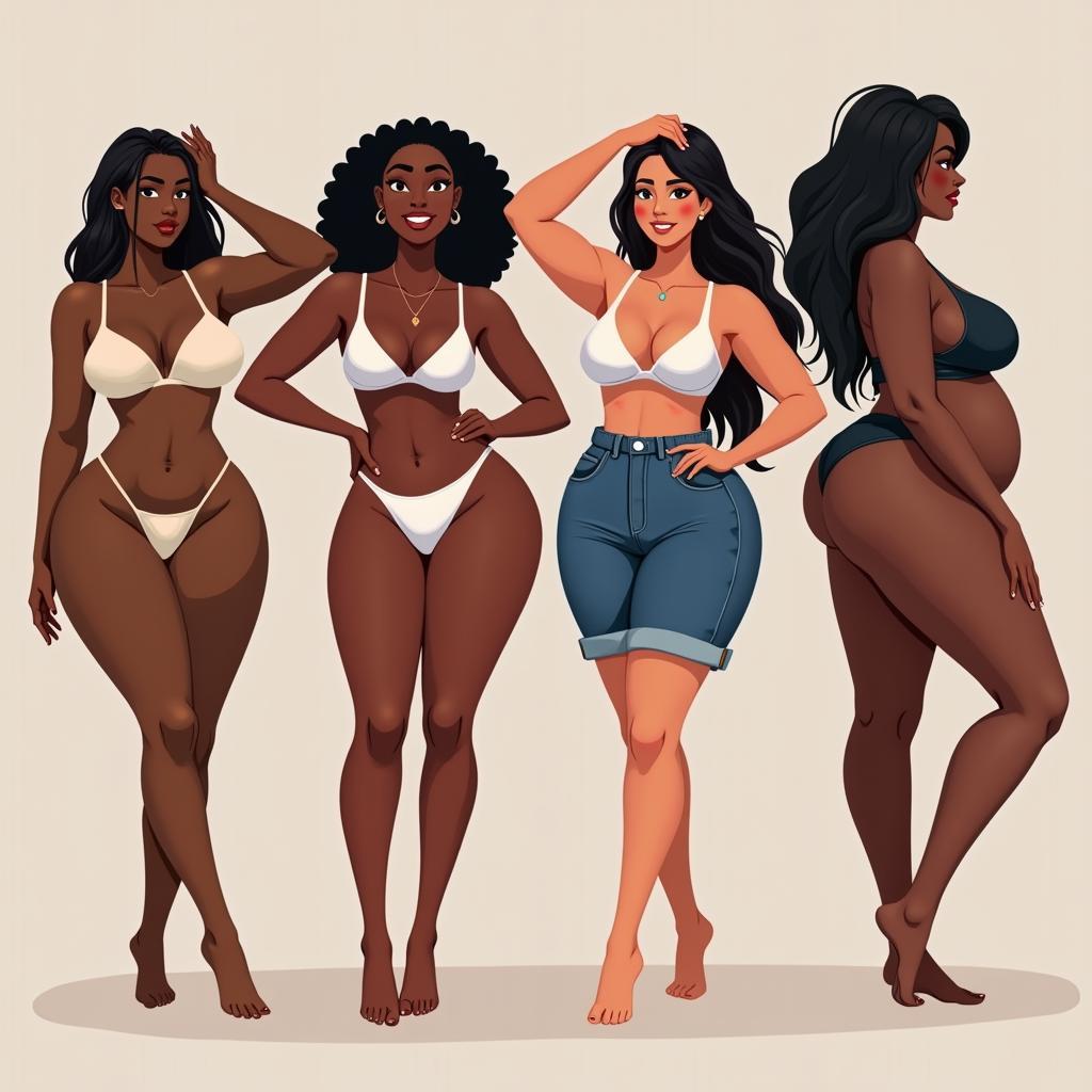 Diverse Body Types on OnlyFans