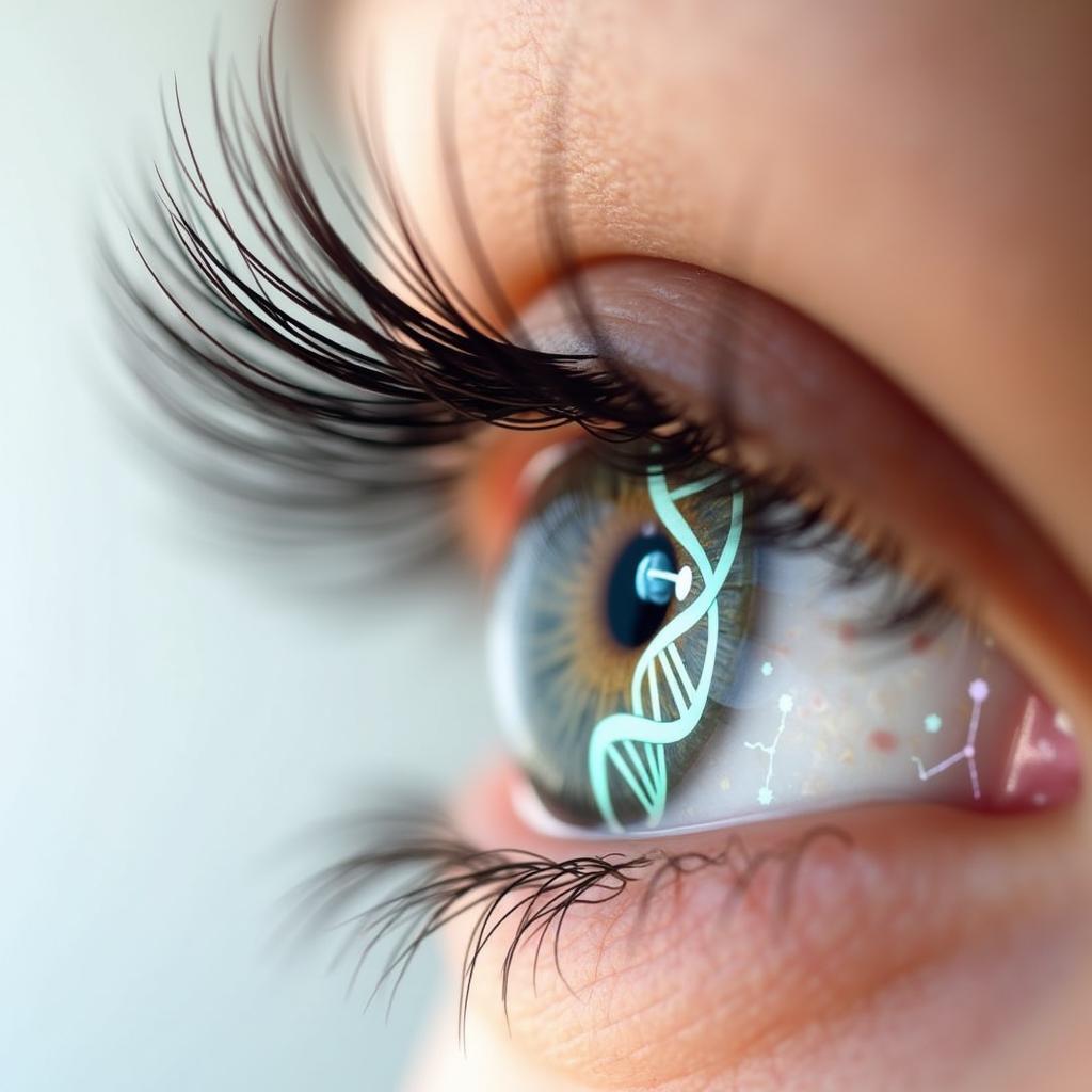 Three Eyelashes: The Influence of Genetics