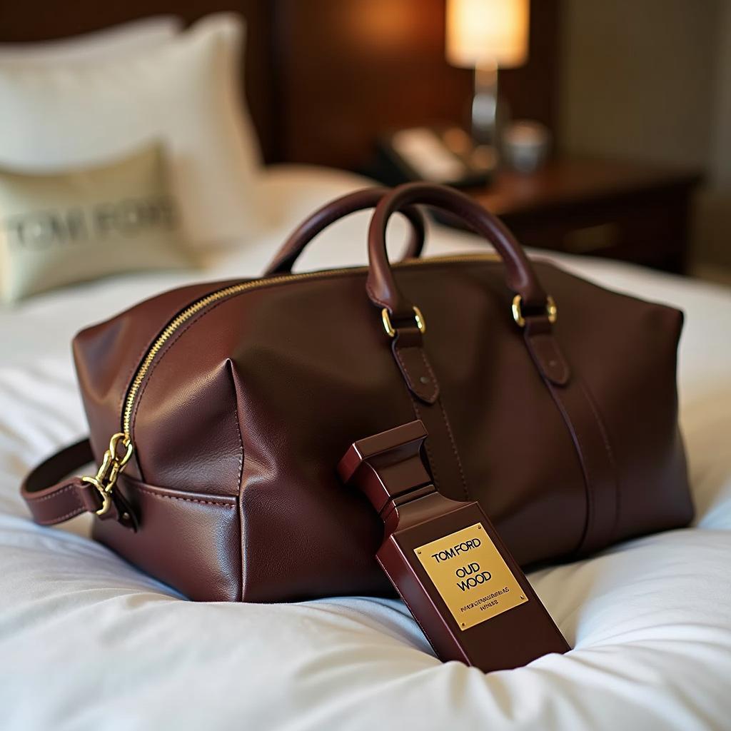 Tom Ford Oud Wood Travel Size in Bag