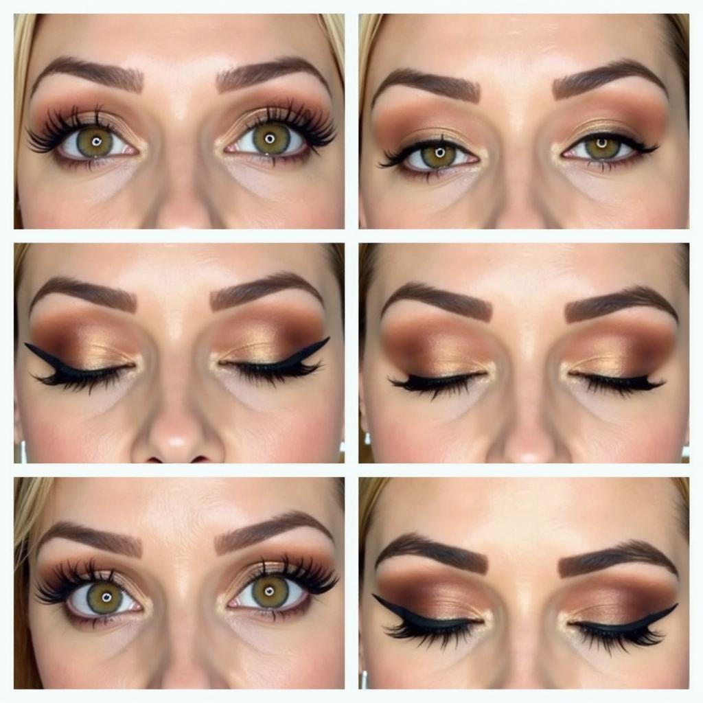 Too Faced Peanut Butter Honey Eye Makeup Looks