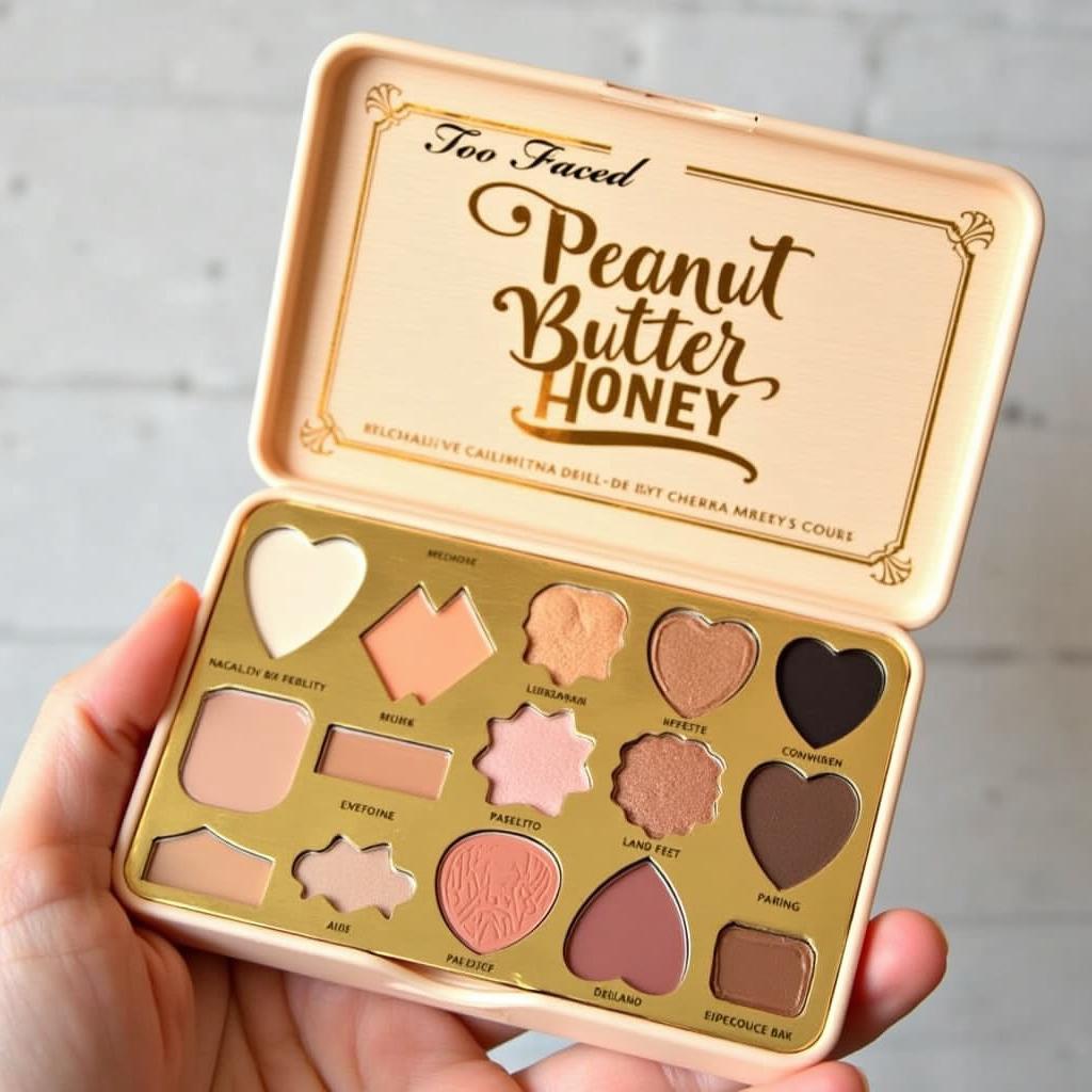 Too Faced Peanut Butter Honey Palette Packaging