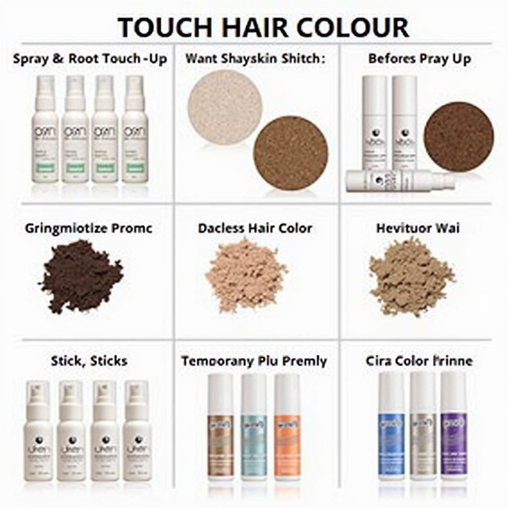 Various Touch Hair Color Options