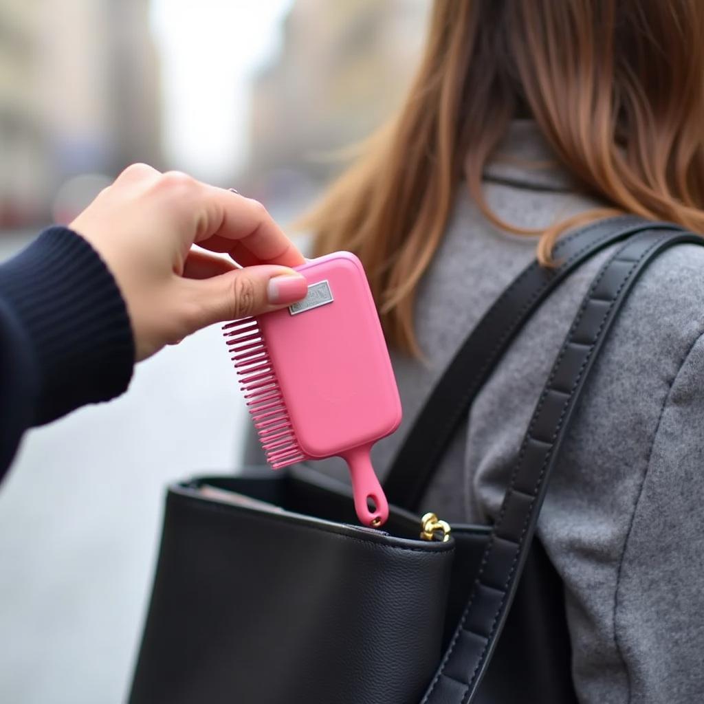 Travel-Sized Tiny Hair Brush