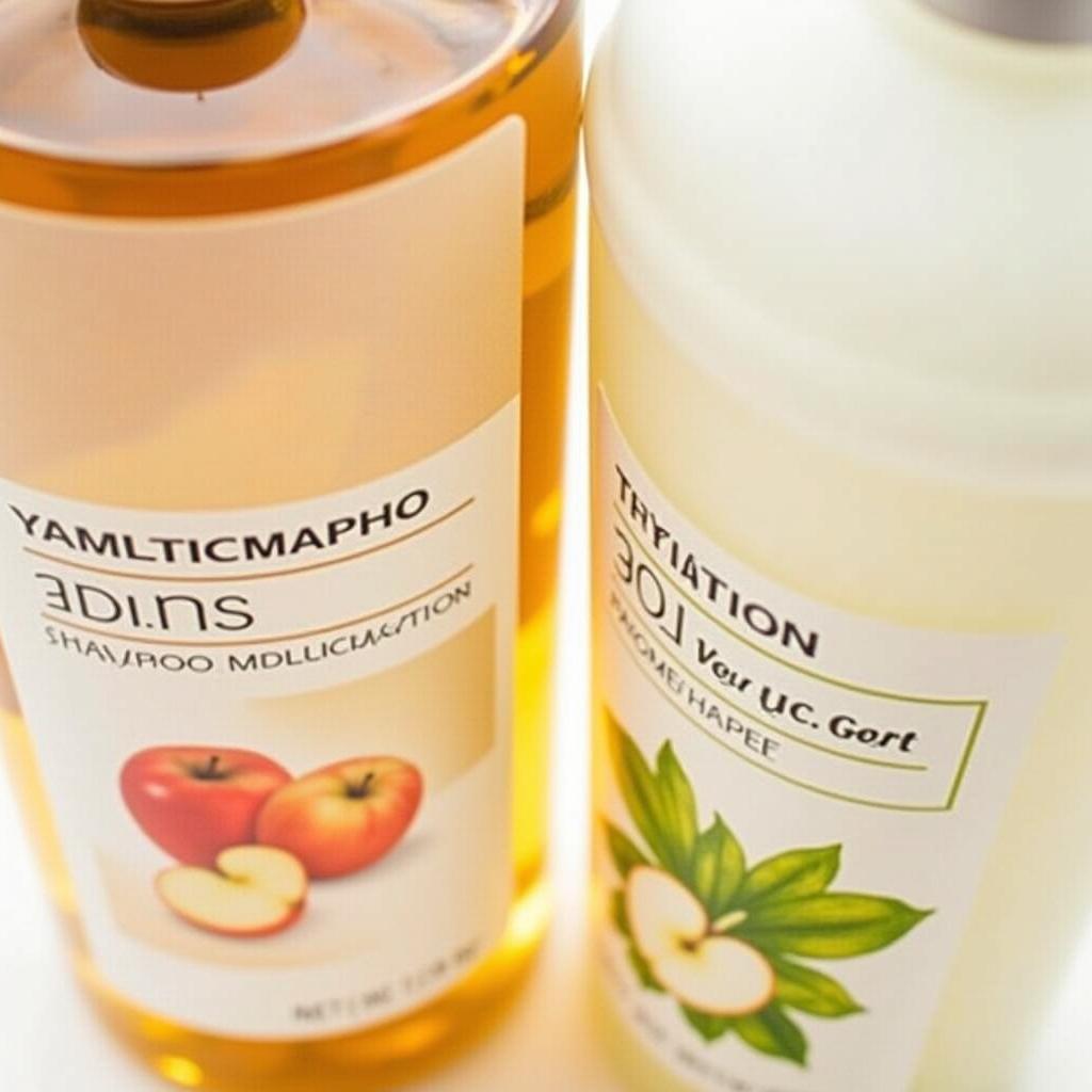 True Cider Shampoo and Body Wash Bottles