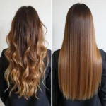 True Keratin Before and After