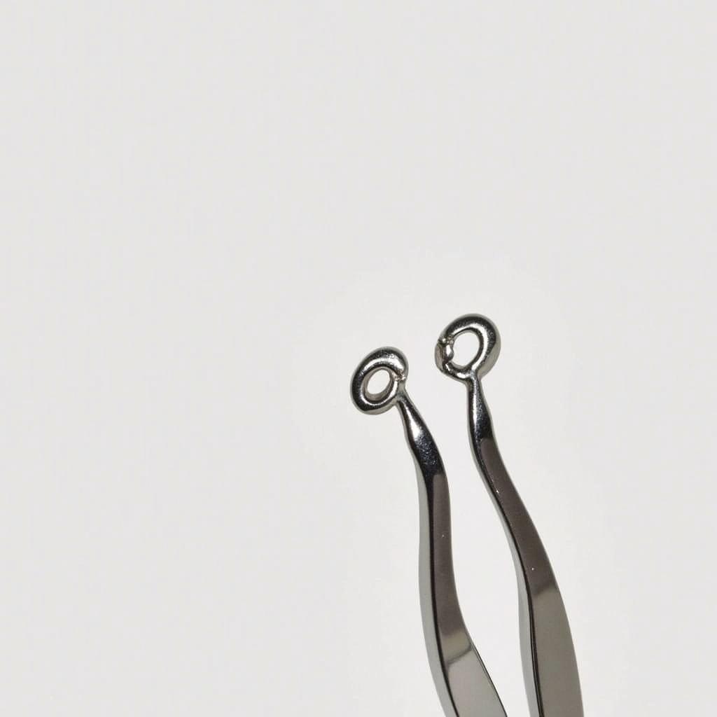 Close-up of a Tweezer Blackhead Remover