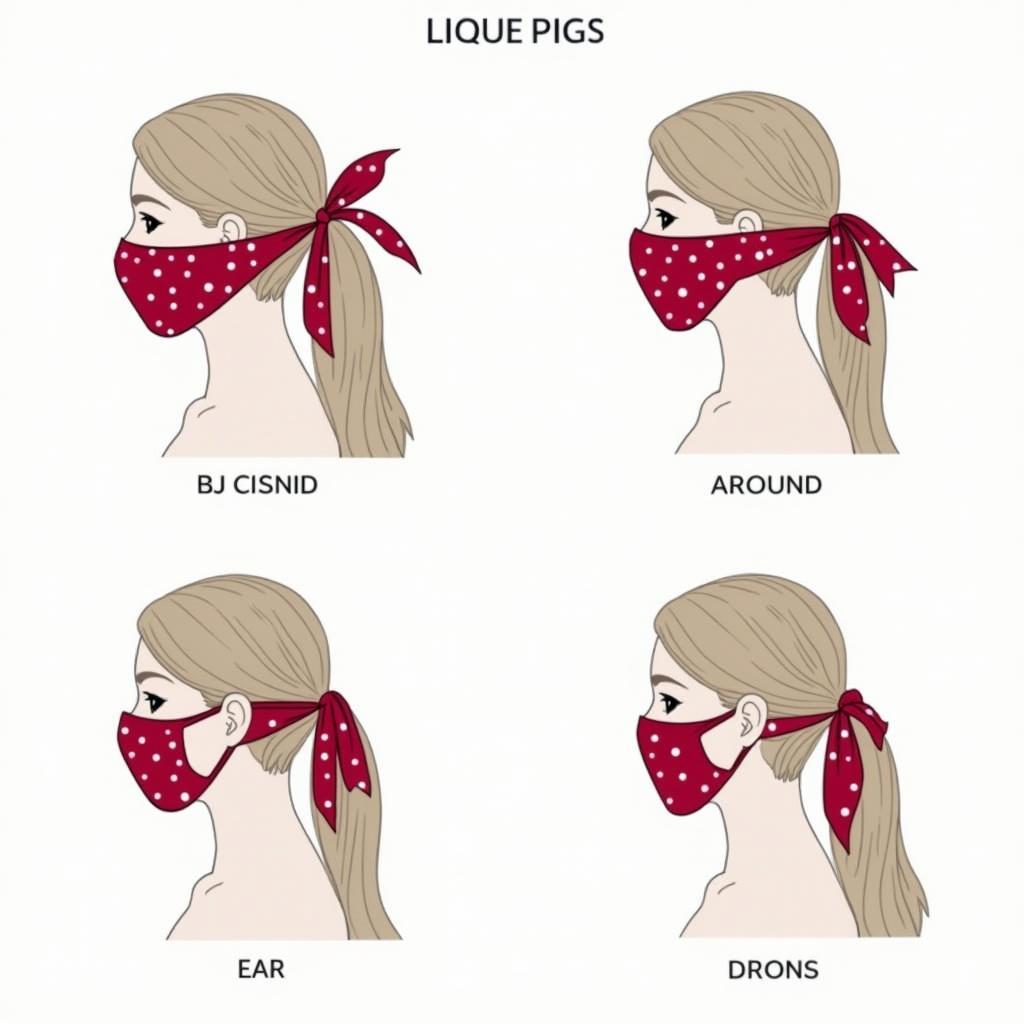 Various Ways to Tie a Facemask Bandana