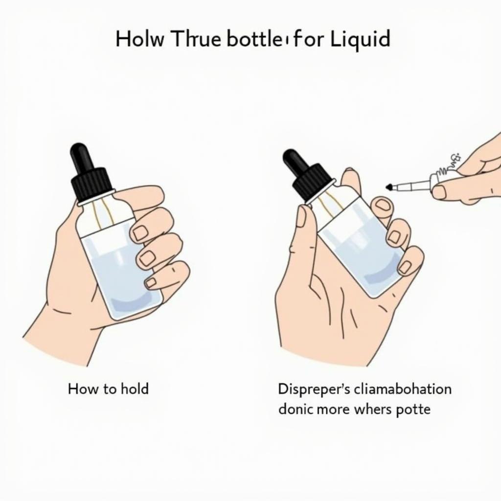 Correctly Using a 4 oz Dropper Bottle