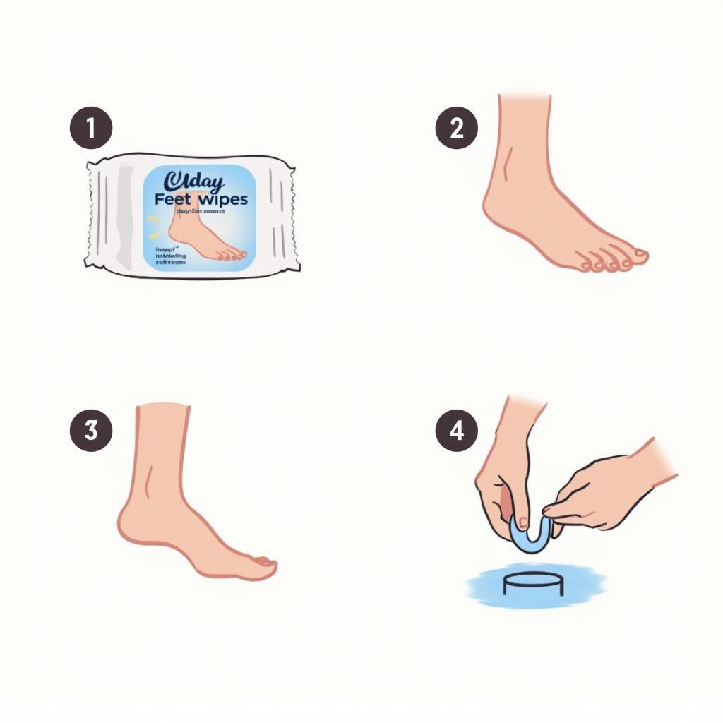 How to Effectively Use Feet Wipes