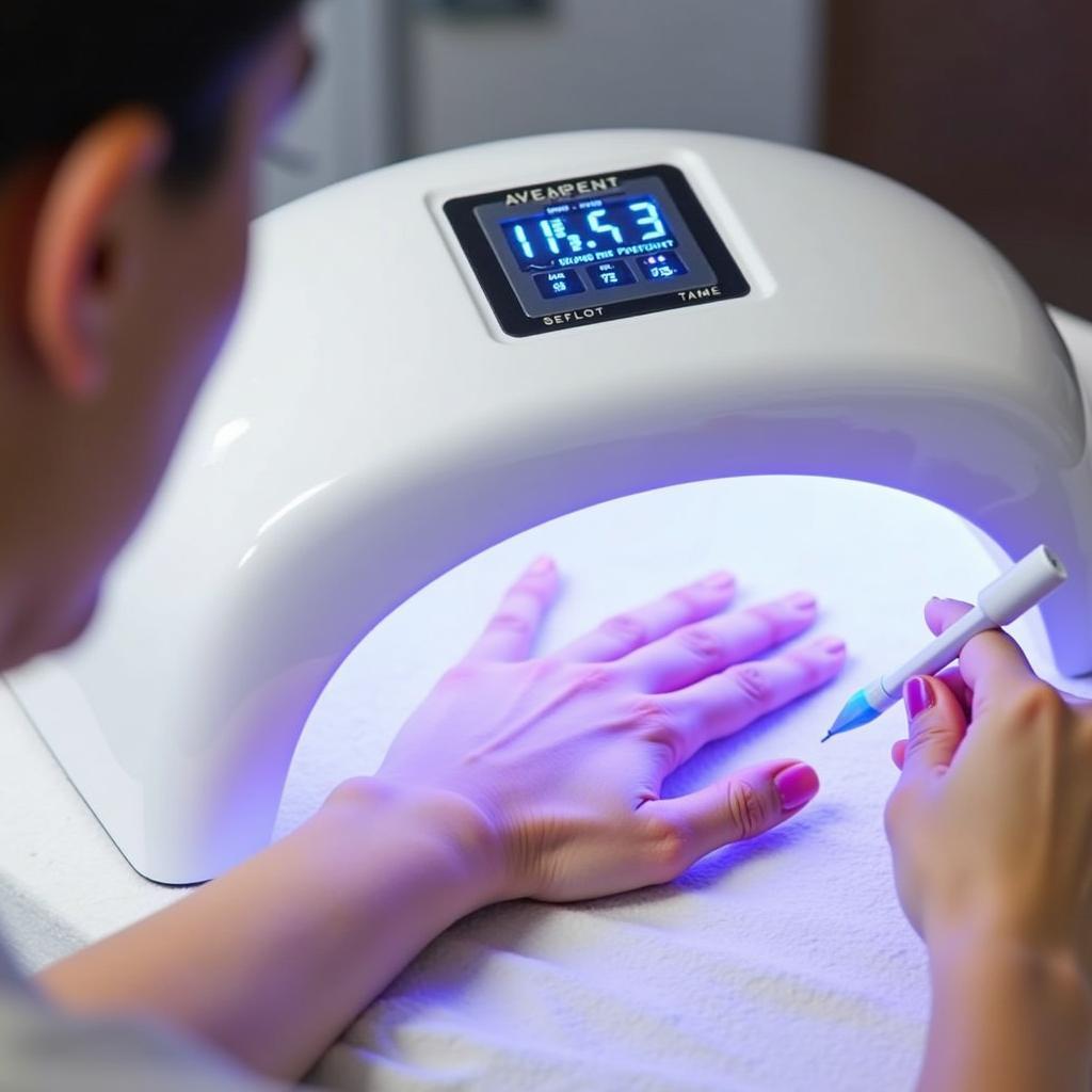 UV LED Nail Lamp Wattage and Timer