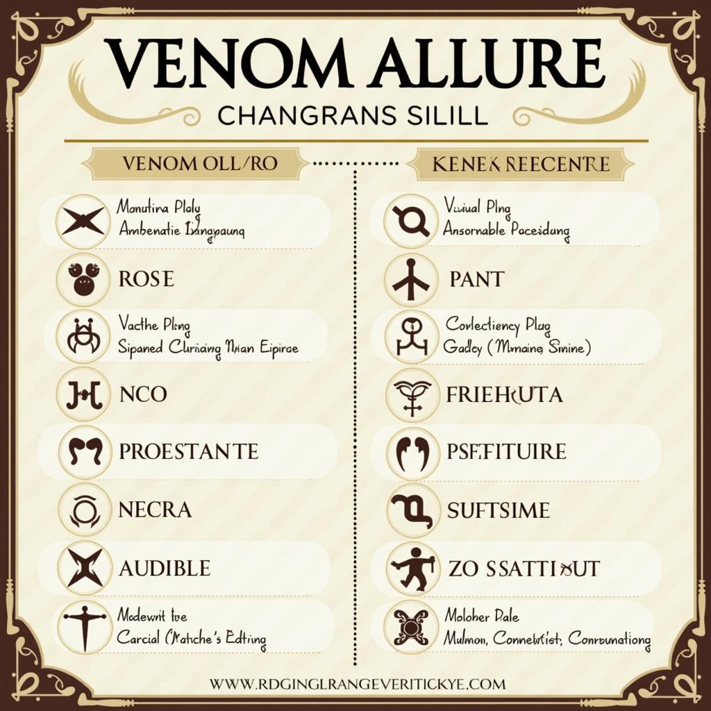 Venom Allure and Zodiac Signs Compatibility