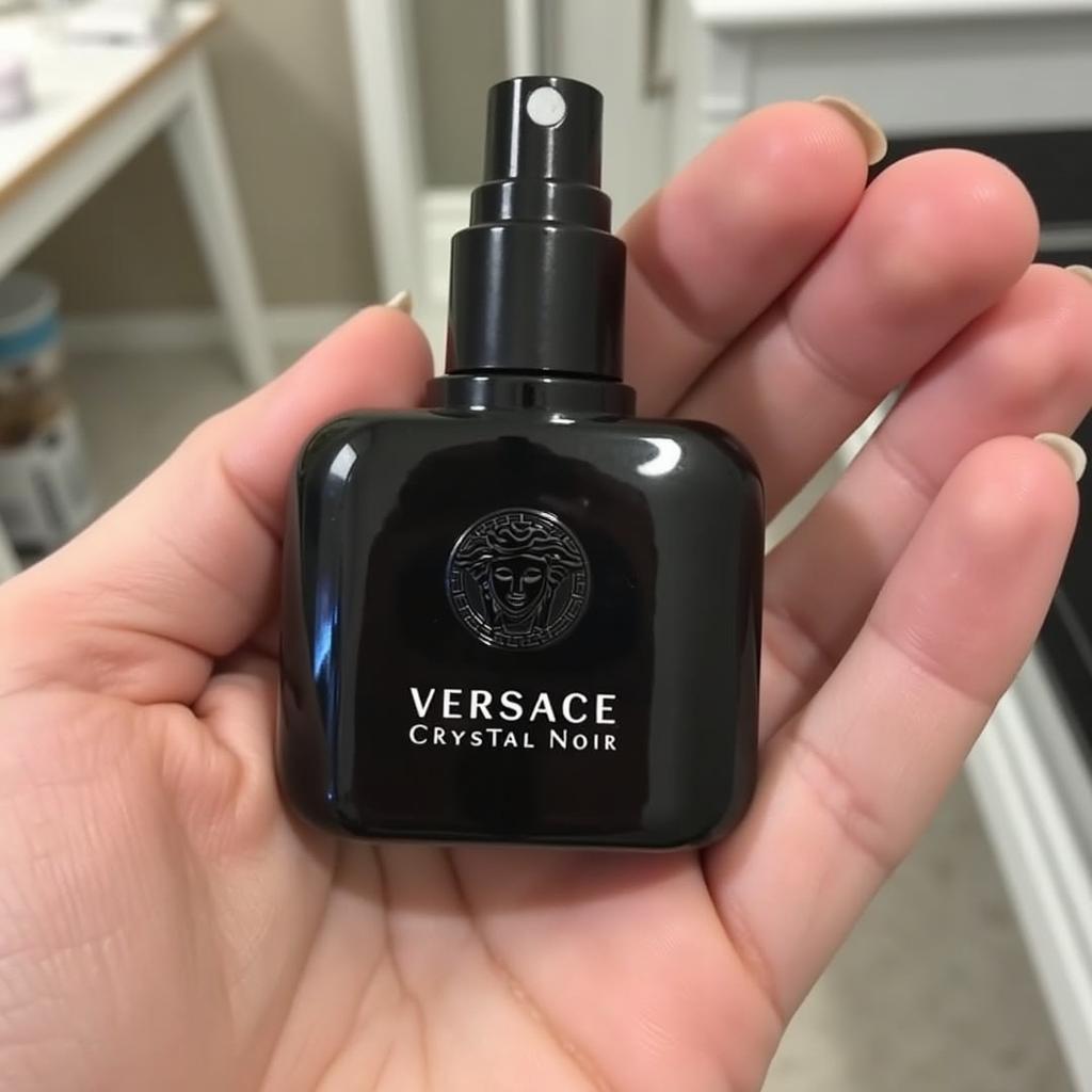 Versace Crystal Noir Sample Spray