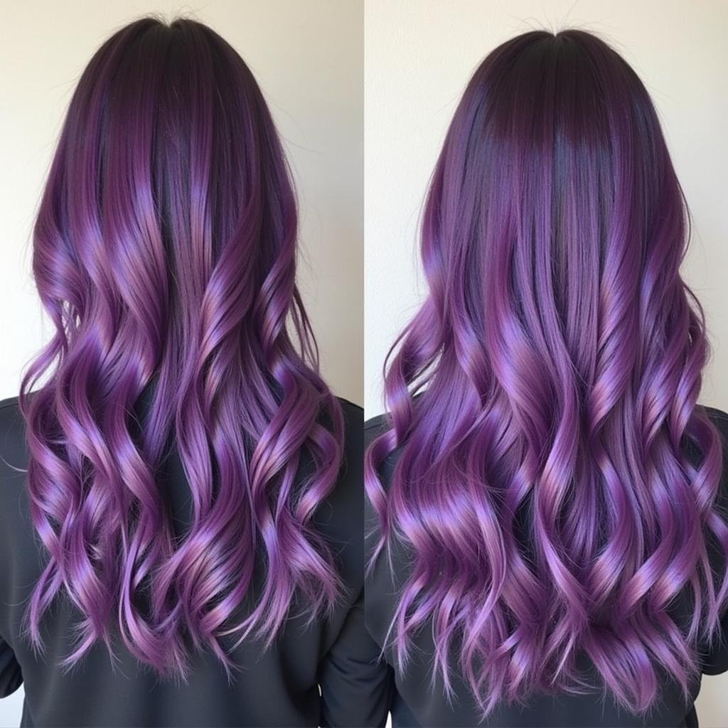 Vibrant Adore Purple Hair